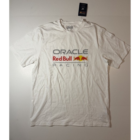 ORACLE Red Bull Racing NWT F1 Formula 1 Castore Tshirt Men's Large